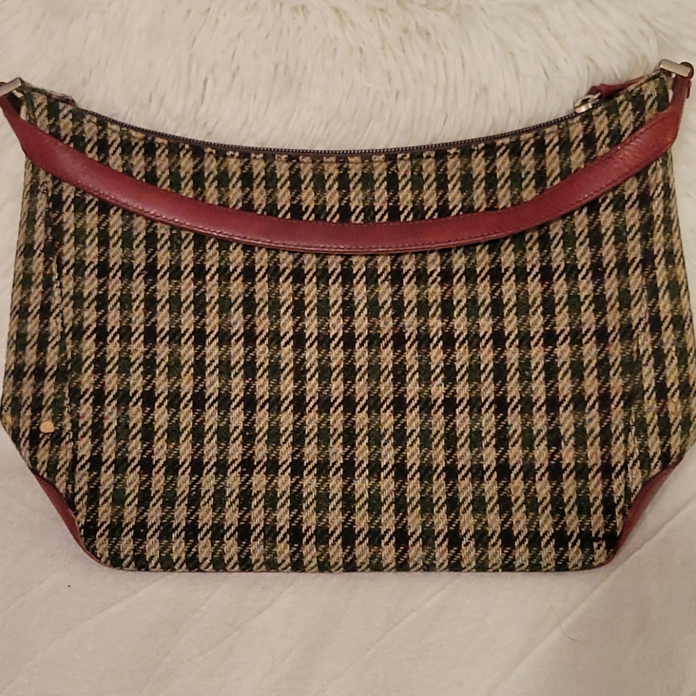 Kate Spade vintage tweed handbag